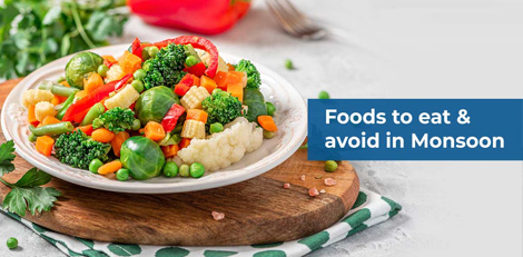 How do elderly or senior persons avoid infections and diseases etc especially during monsoon season?